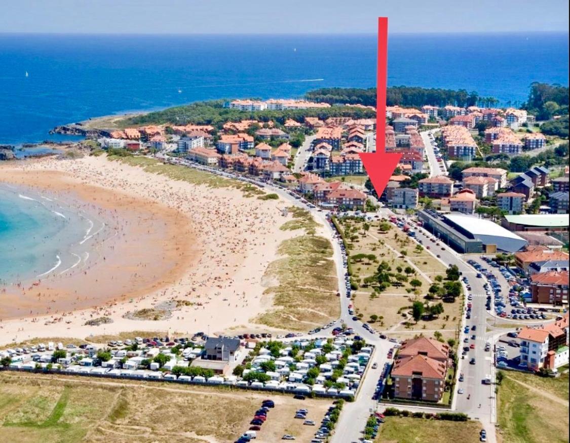 Apartamento El Arenal Playa De Ris 诺哈 外观 照片